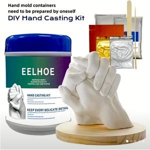 Hand casting kit -keep sake plaster statue kit creates 1 life size statue